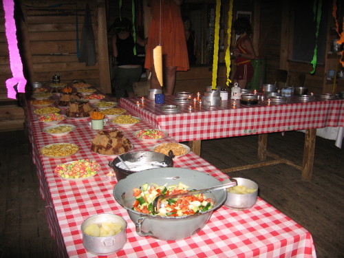 Závěrečná hostina připravena...